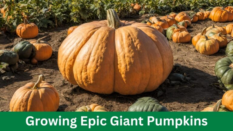 Growing Epic Giant Pumpkins : 4 Tips for Massive Harvests