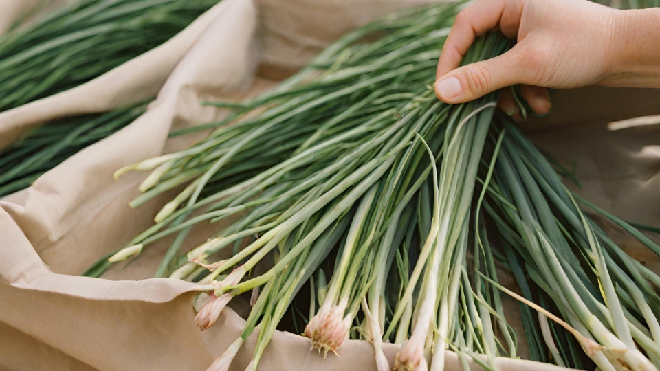 Post-harvest Chive Care