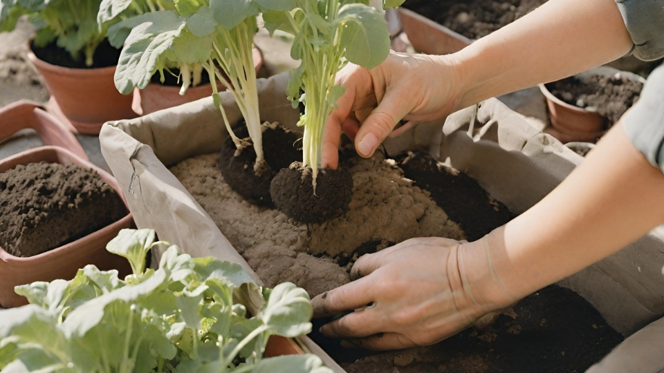 Preparing The Soil Mix