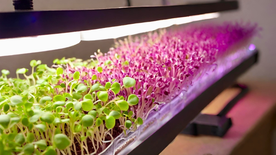 Enhancing Microgreens Yield With Strategic Lighting
